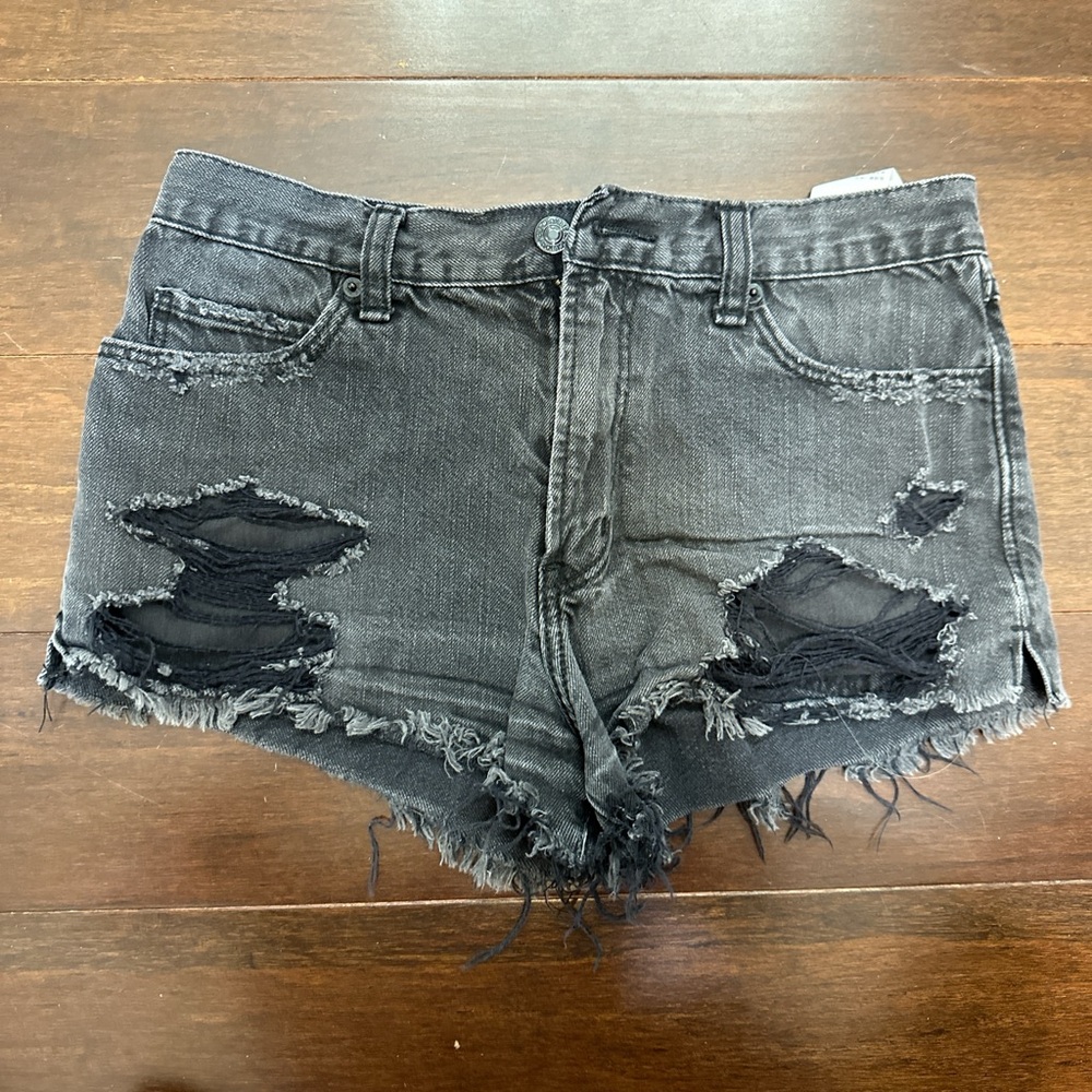 Abercrombie Black Shorts